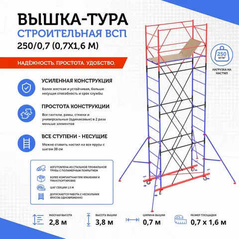 Мегалеса — строительная вышка-тура — обложка проекта